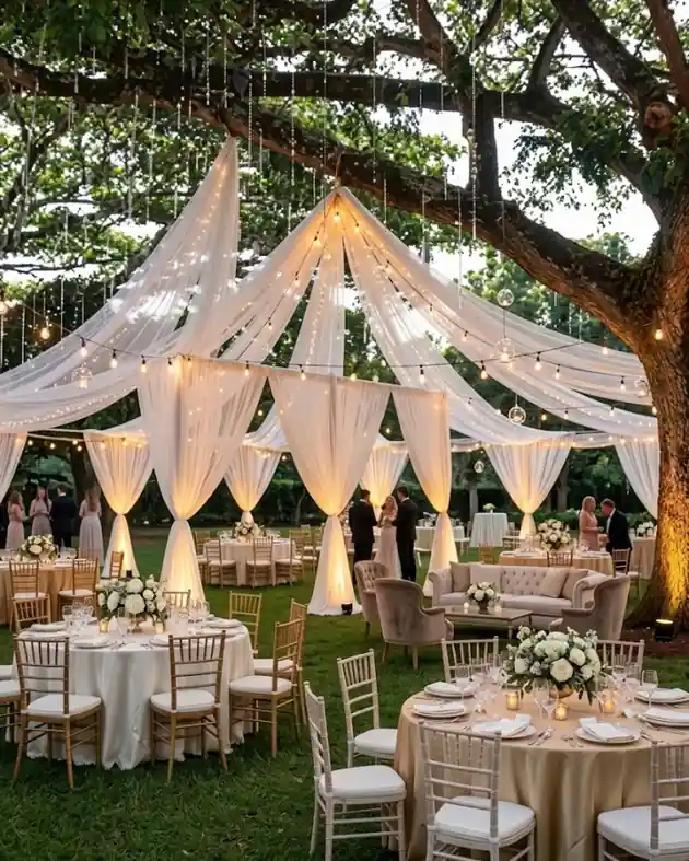 Bodas de ensueño bajo Samanes centenarios en Cali